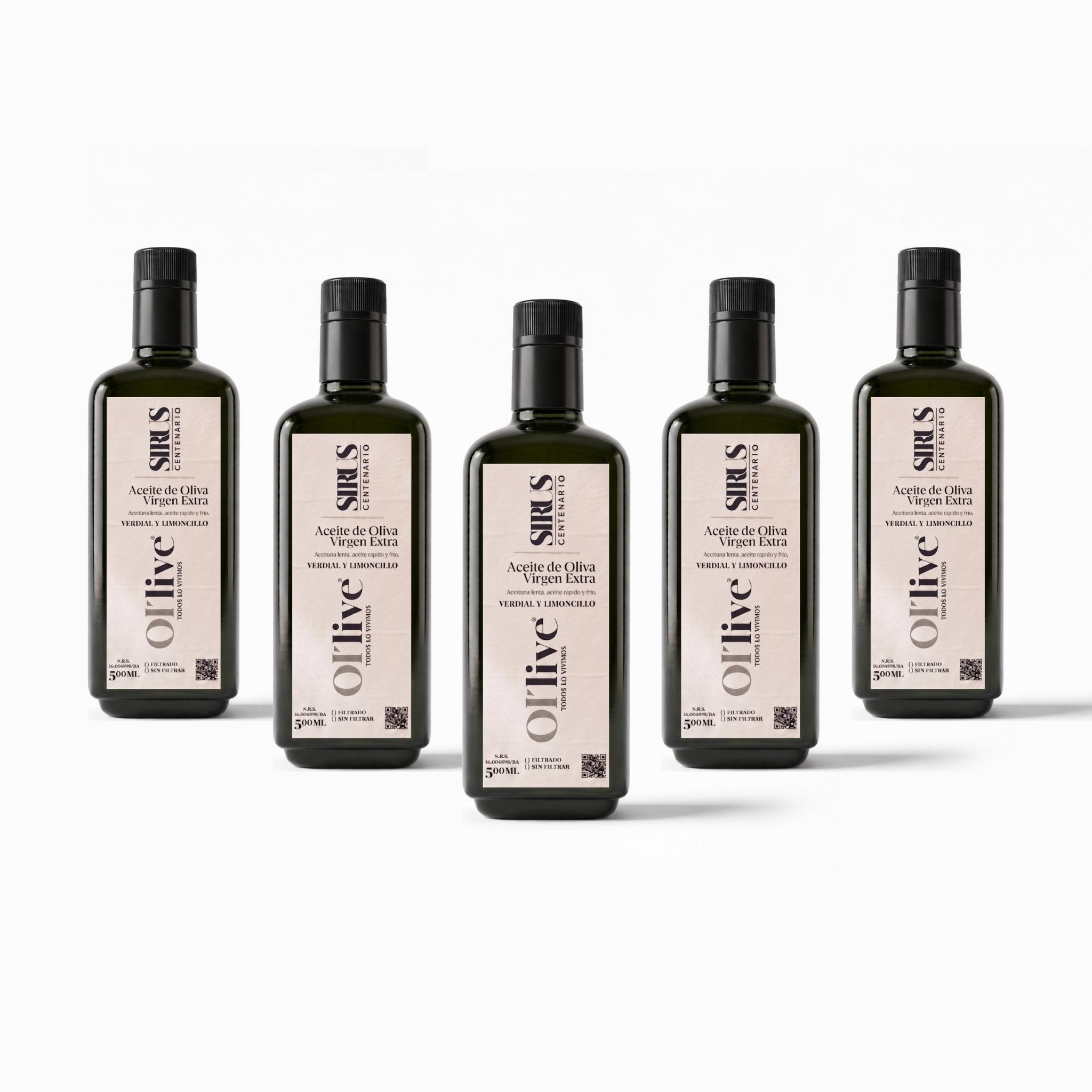 Pack 6 Botellas Sirus Centenario 500ML