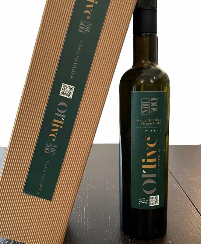 Botella 75 Cl Ol´live Gift Box